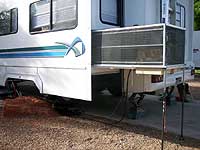 Cat comfort station.