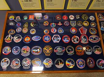 Mission patches.