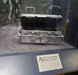 Lunar sample case.