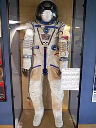 Russian Soyuz spacesuit.