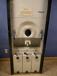 Skylab toilet.