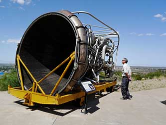 Rocket engine for Saturn V.