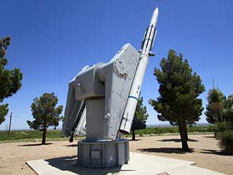 Guided missile launcher.