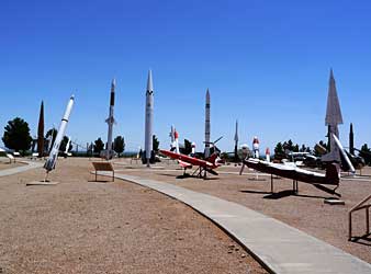 Missile garden.