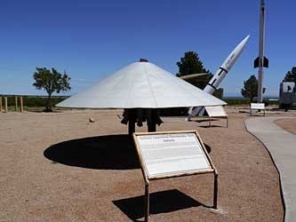 Not a UFO, a decelerator test vehicle.