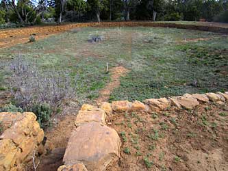 Ancient reservoir.