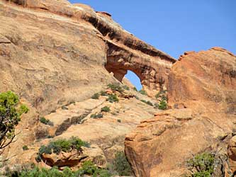 Double O arch, as close as we got.
