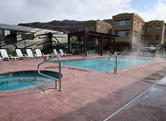 Pool and spa.