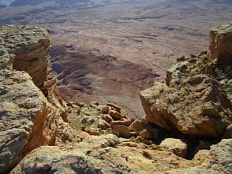 Long way down.