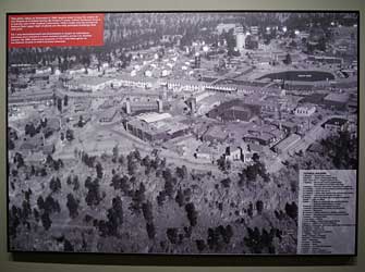 Picture of Los Alamos, 1946.