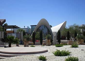 Old La Concha motel, now the Neon Museum lobby.