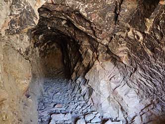 Old mine shaft.
